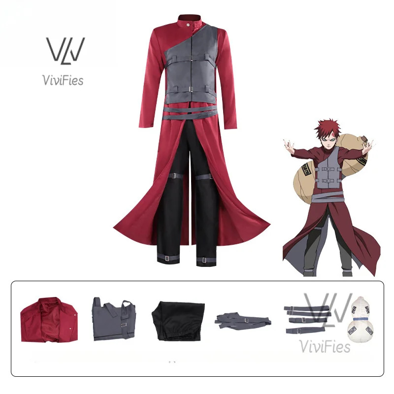 Anime Cosplay Ninja - New 2024 anime Ninja Gaara cosplay