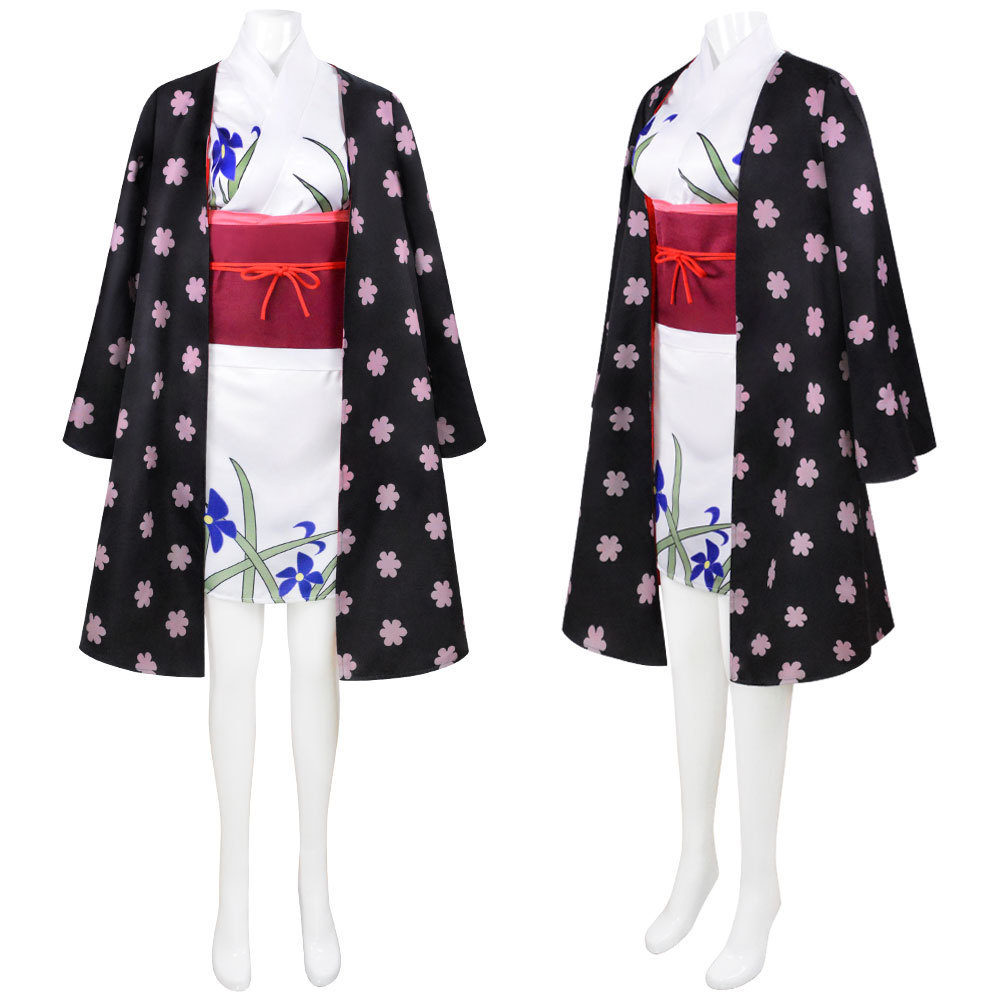 Anime Cosplay Com - Cosplay Costume Nico Robin Wano Country