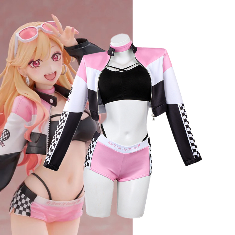 Anime Cosplay Marin - My Dress-Up Darling Marin Kitagawa Racing