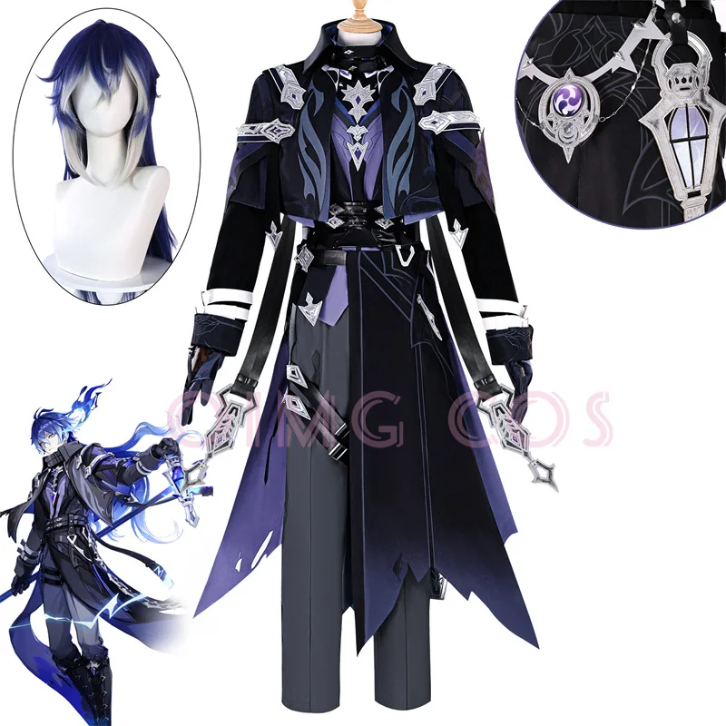 Cosplay Anime Women - Genshin Impact Flins Cosplay Costume Adult