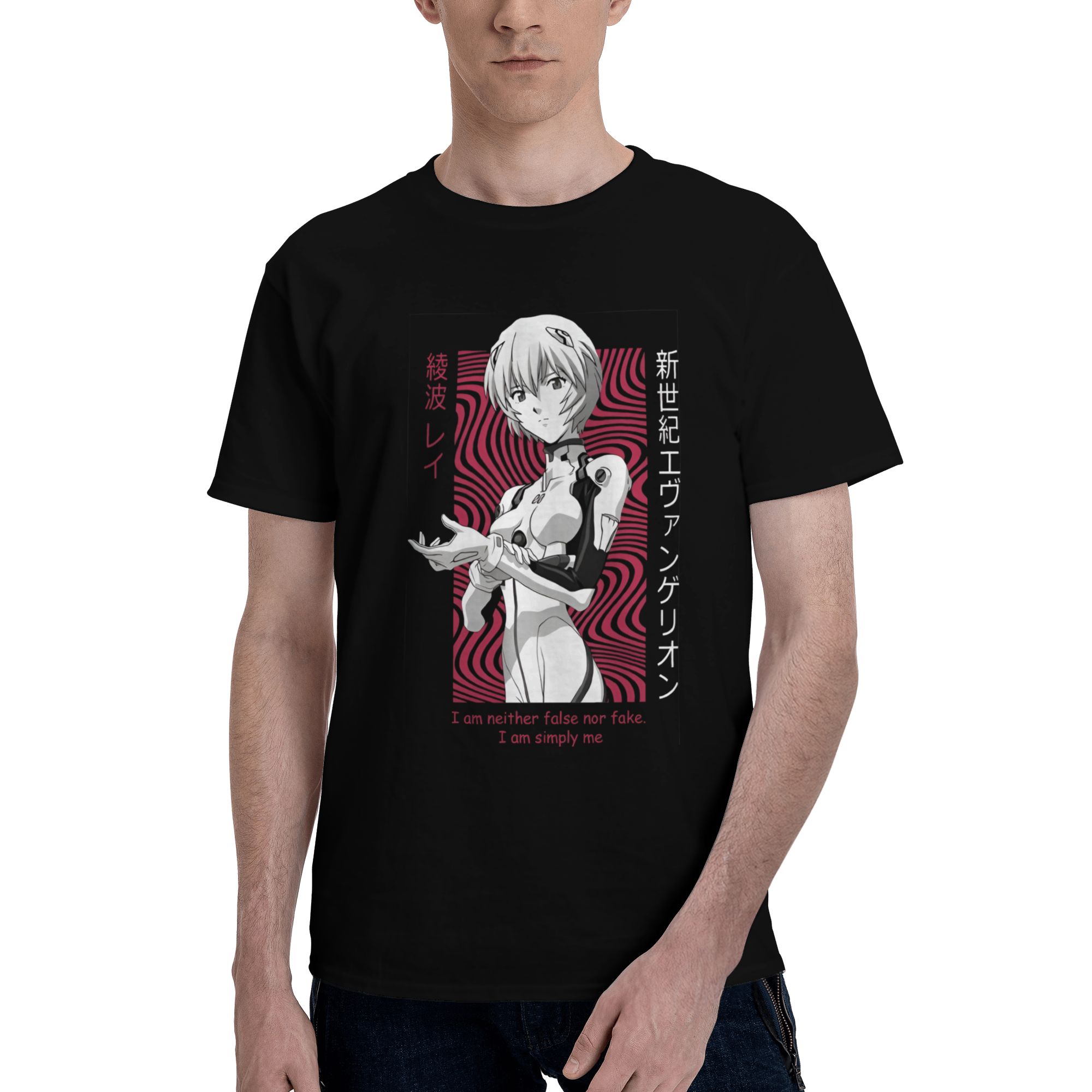 Anime Cosplay Idea - Men's E-Evangelions T-Shirt Fashion Retro EVA