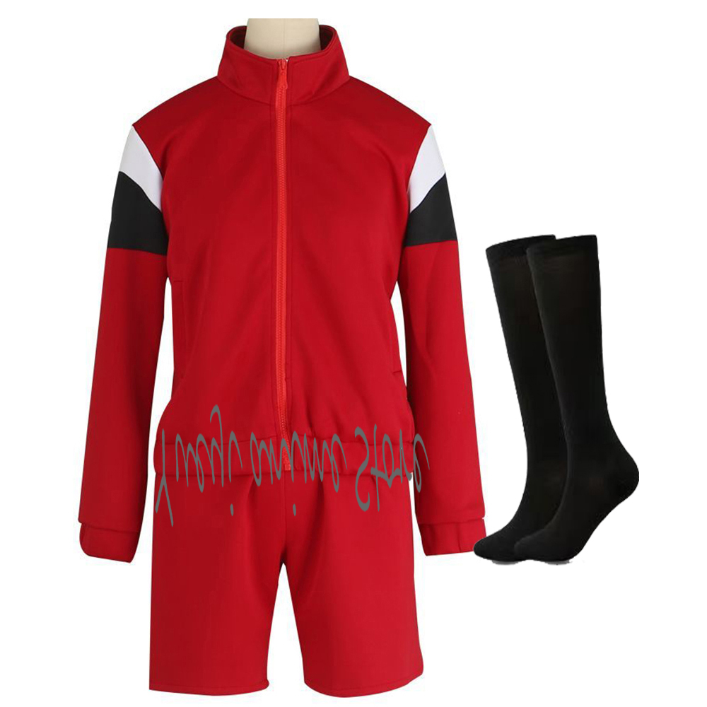 Anime Cosplay Red - Customized -Anime Nishimiya Yuzuru Red School
