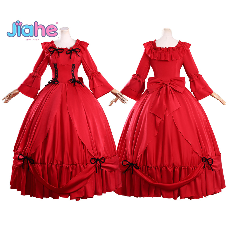 Anime Cosplay Red - Scarlett Cosplay Costume May I Ask