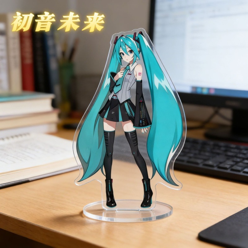 Hatsune Miku 10cm Acrylic Stan - Anime Cosplay Roleplay recension och pris