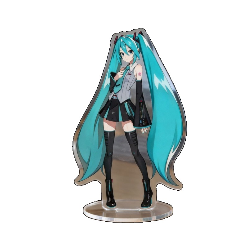 Hatsune Miku 10cm Acrylic Stan - Anime Cosplay Roleplay recension och pris