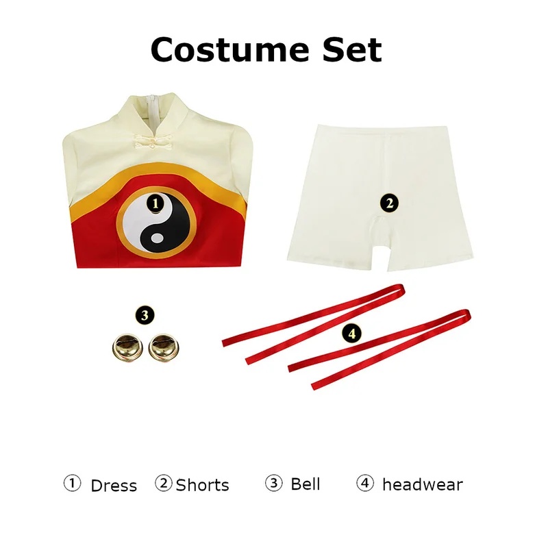 ♥ 2026 New Li Meiling Cosplay  - Anime Cosplay Com recension och pris