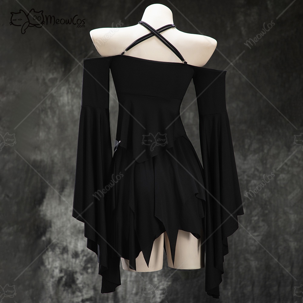 MEOWCOS Women's Gothic Black T - Anime Cosplay Com recension och pris