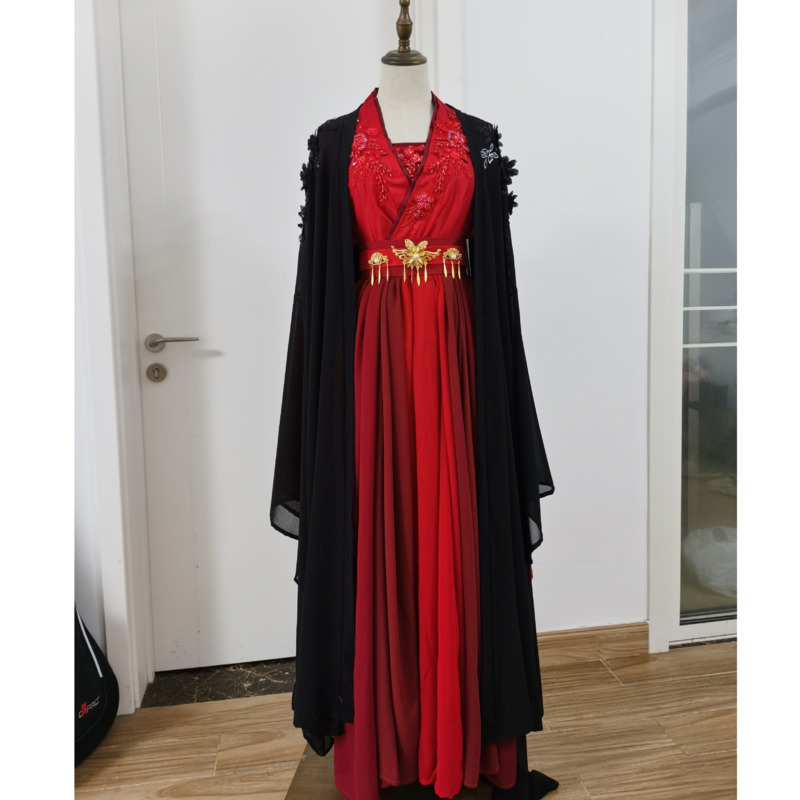 Jiu Jingyi's Black And Red Han - Anime Cosplay Red recension och pris