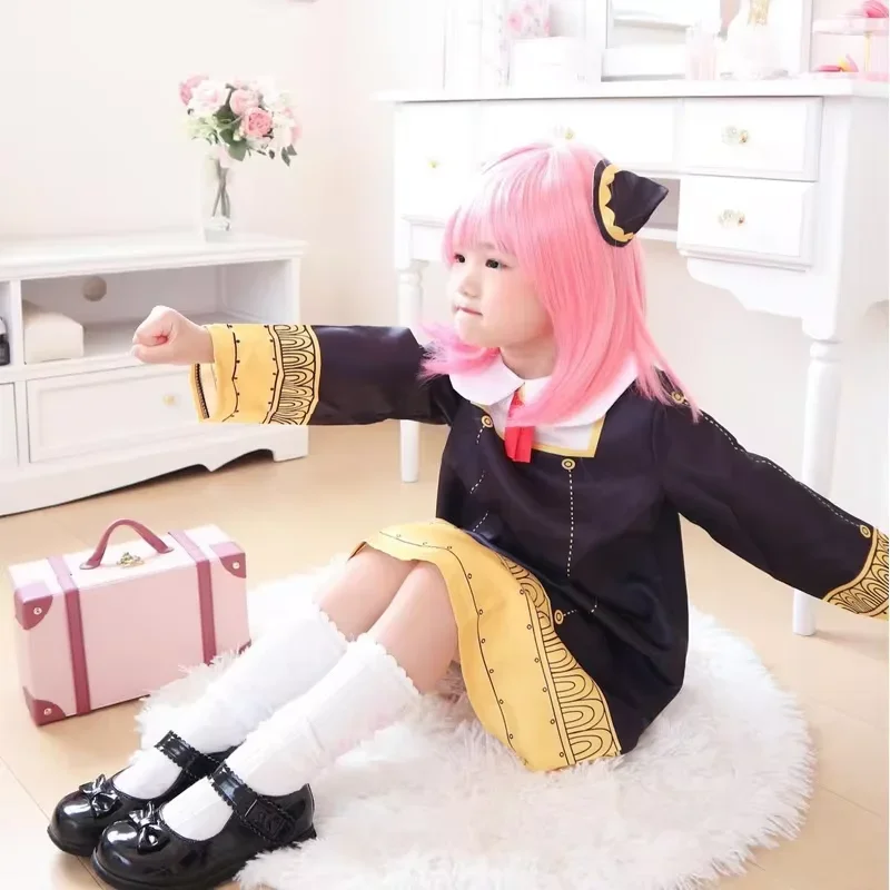 Anime  Anya Forger Cosplay Cos - Anime Cosplay Anya recension och pris