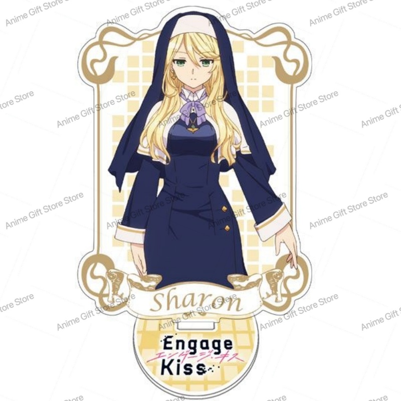 Kawaii Anime Engage Kiss Acryl - Anime Cosplay Kiss recension och pris