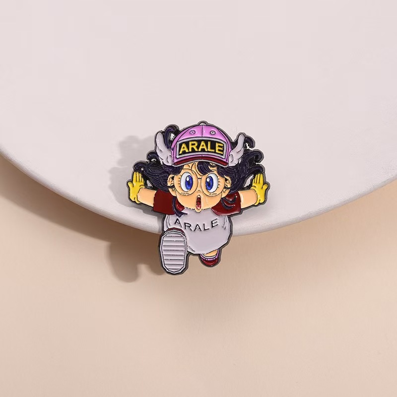 Cartoon Dr. Slump Arale Badge  - Anime Cosplay Little Girl recension och pris