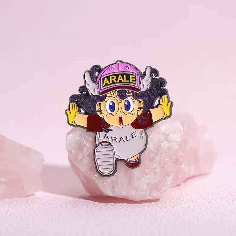 Cartoon Dr. Slump Arale Badge  - Anime Cosplay Little Girl recension och pris