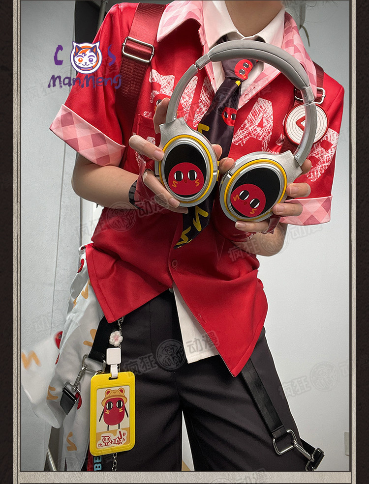 Fire Investigator Florian Bran - Anime Cosplay Red recension och pris