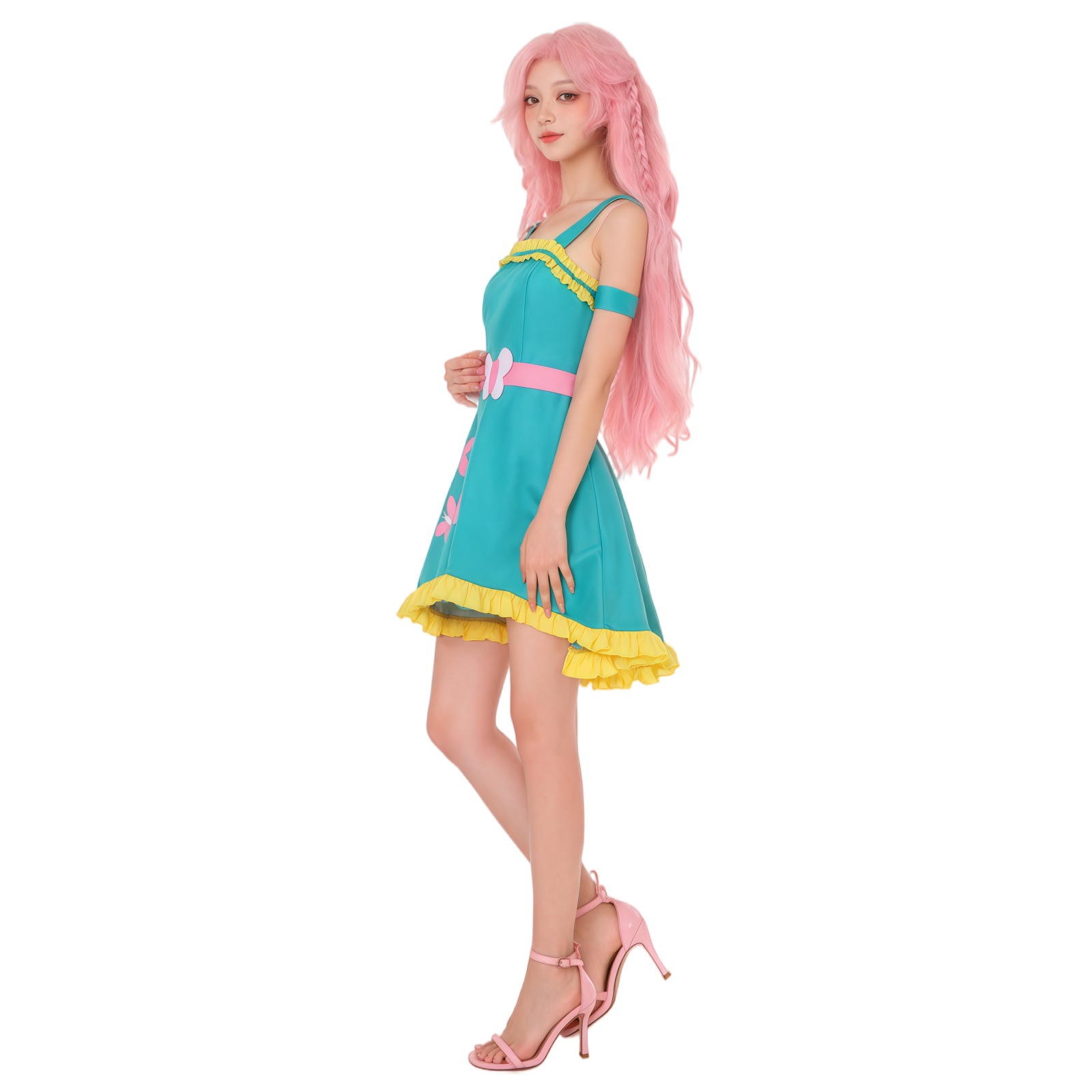 Equestria Girls My Fluttershy  - Anime Cosplay Little Girl recension och pris