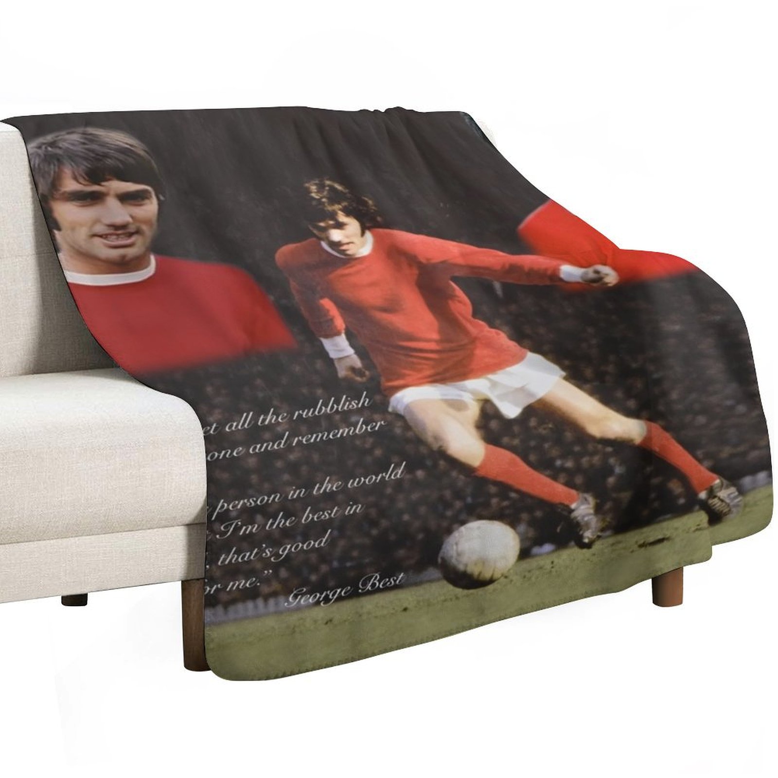 GEORGE BEST - GENIUS Throw Bla - Anime Cosplay Idea recension och pris