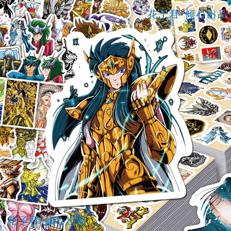 101Pcs Saint Seiya Anime Stick - Anime Cosplay Roleplay recension och pris