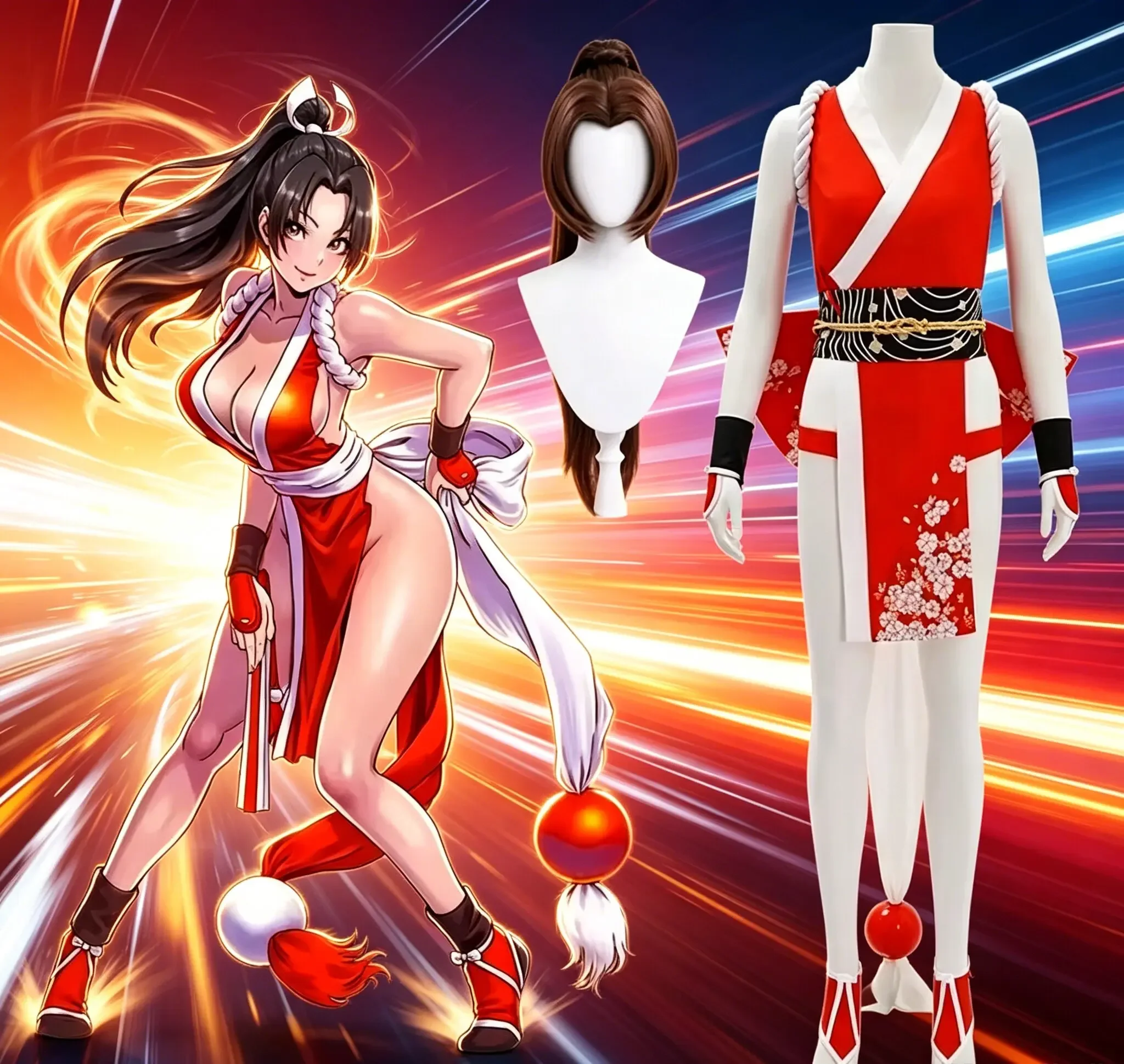 2026 New Women’s Ninja Themed  - Anime Cosplay Ninja recension och pris