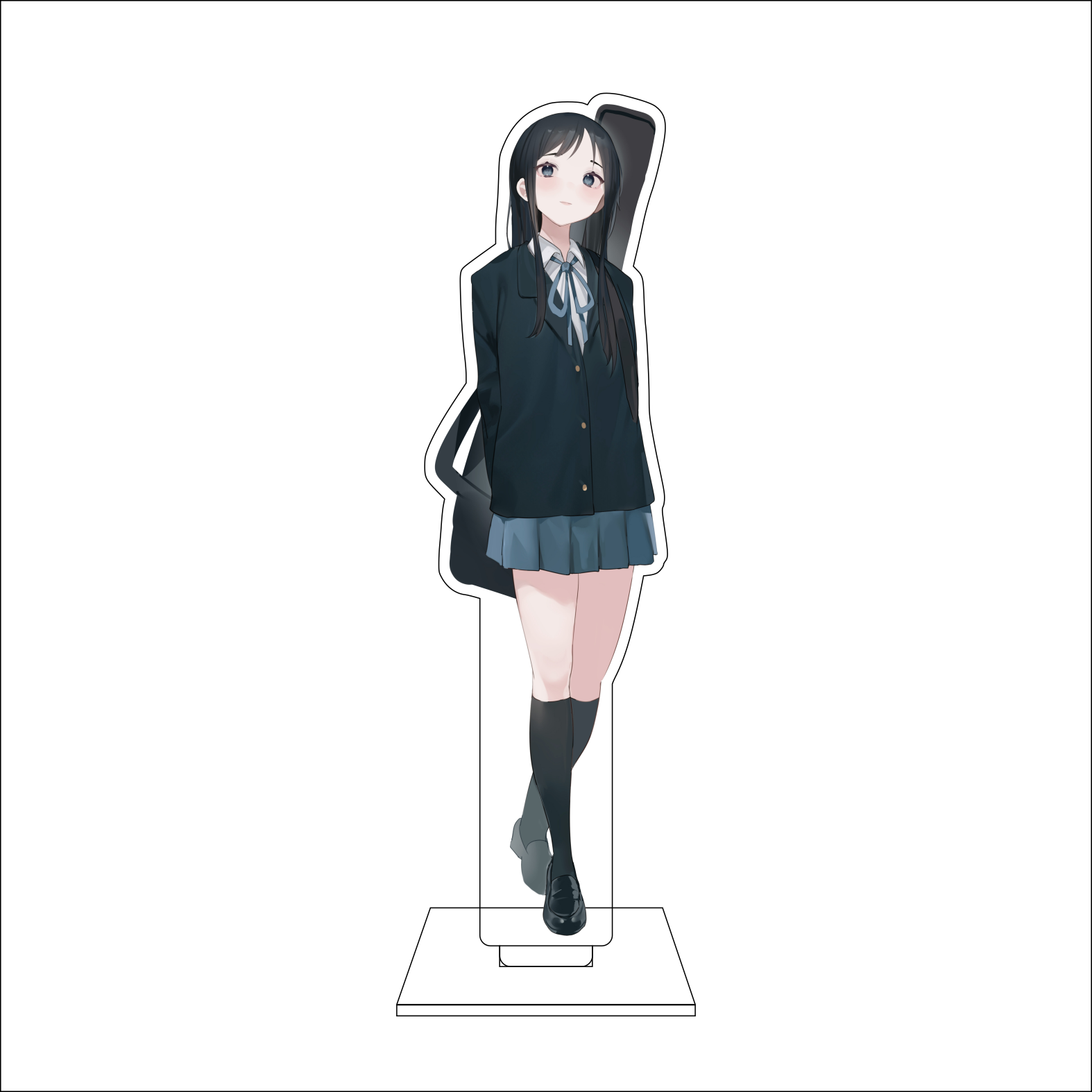16CM Anime K-ON！Cosplay Acryli - Anime Cosplay Roleplay recension och pris