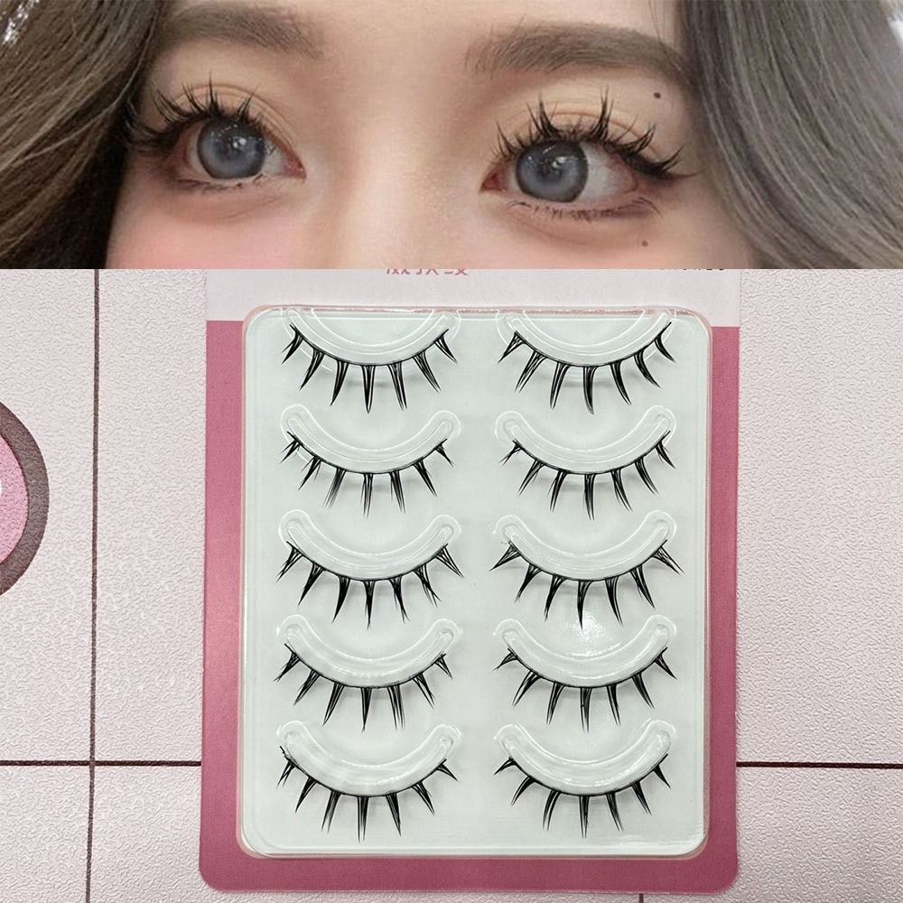 Faux Mink False Eyelashes 5 Pa - Anime Cosplay Lashes recension och pris