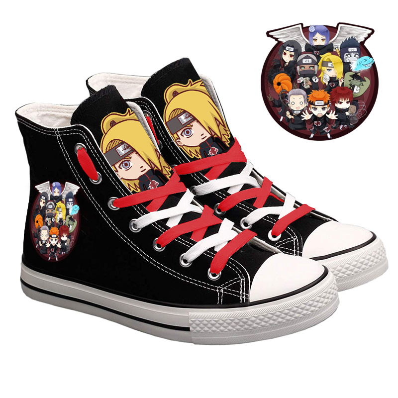Naruto Uzumaki High-Top Canvas - Anime Cosplay Idea recension och pris