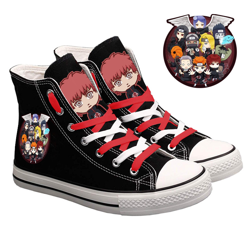 Naruto Uzumaki High-Top Canvas - Anime Cosplay Idea recension och pris