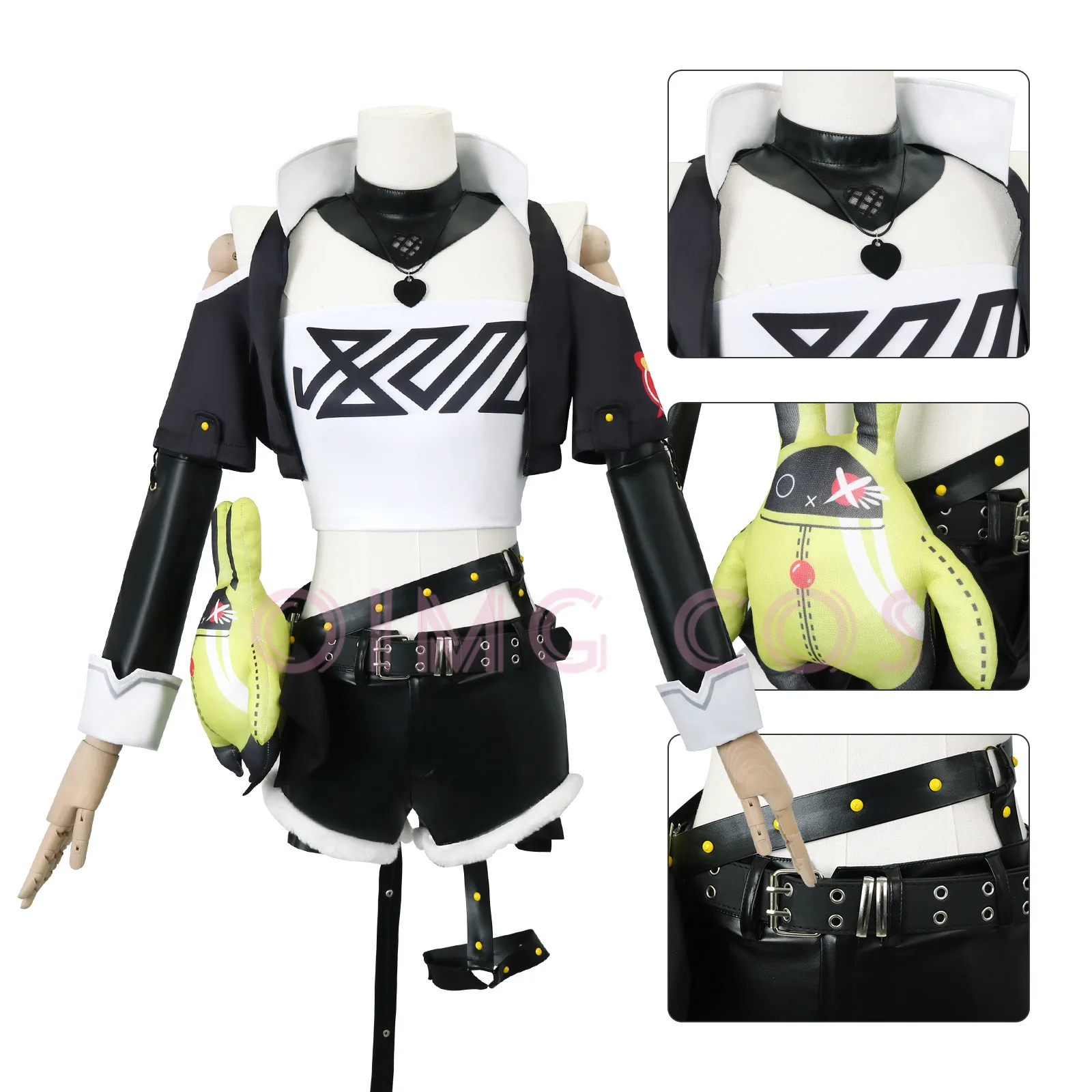 Nicole Demara Zenless Zone Zer - Cosplay Anime Women recension och pris