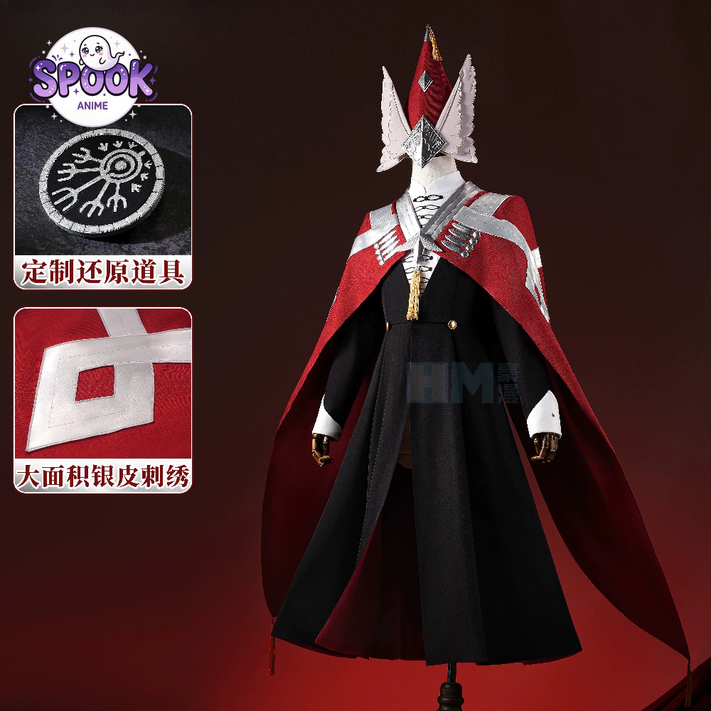 Red Cloak Easthies Cosplay Wit - Anime Cosplay Red recension och pris
