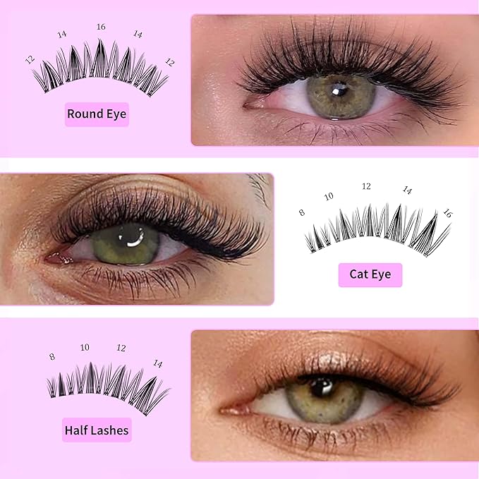 WINKLURE Manga Lash Clusters K - Anime Cosplay Lashes recension och pris
