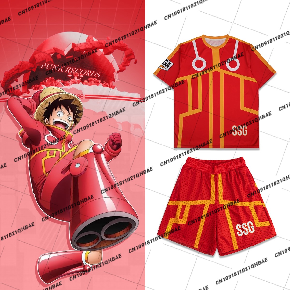 New Egghead Island Monkey D. L - Anime Cosplay Costumes recension och pris