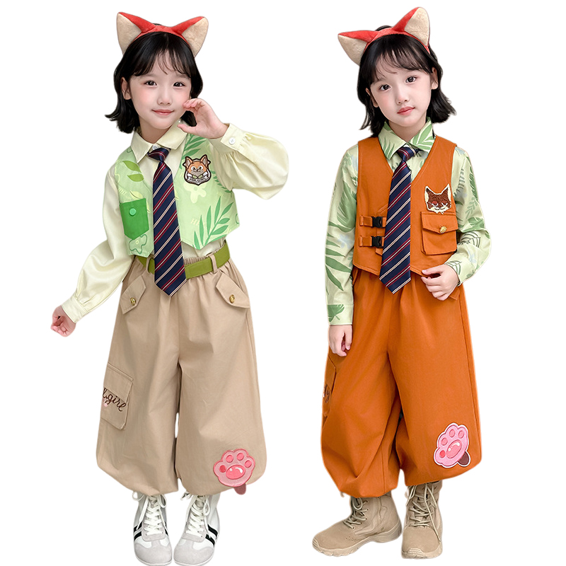 Zootopia 2 Fox Nick Cosplay Co - Anime Cosplay Little Girl recension och pris