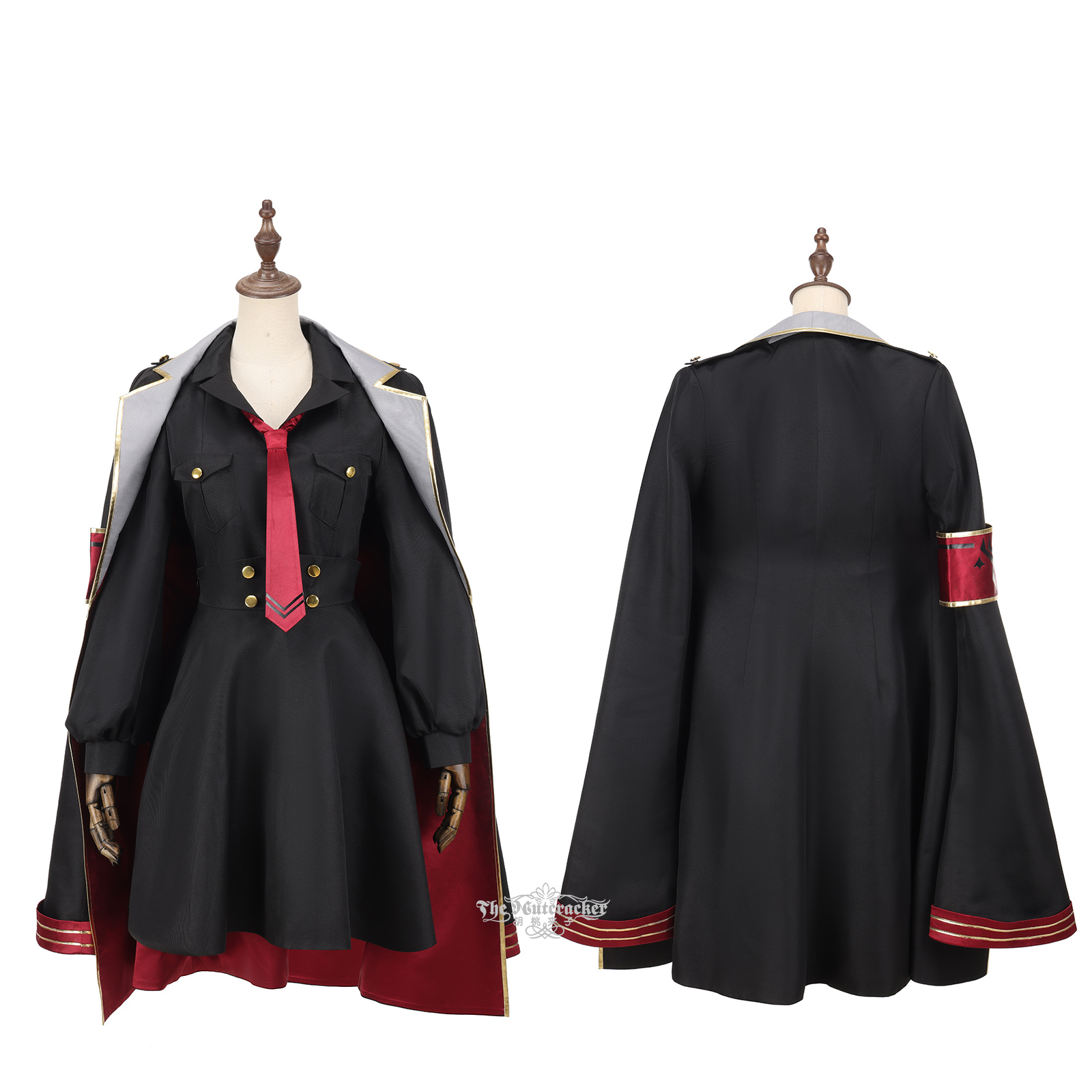Black Shirt Skirts Coat Hat Su - Anime Cosplay 2026 recension och pris