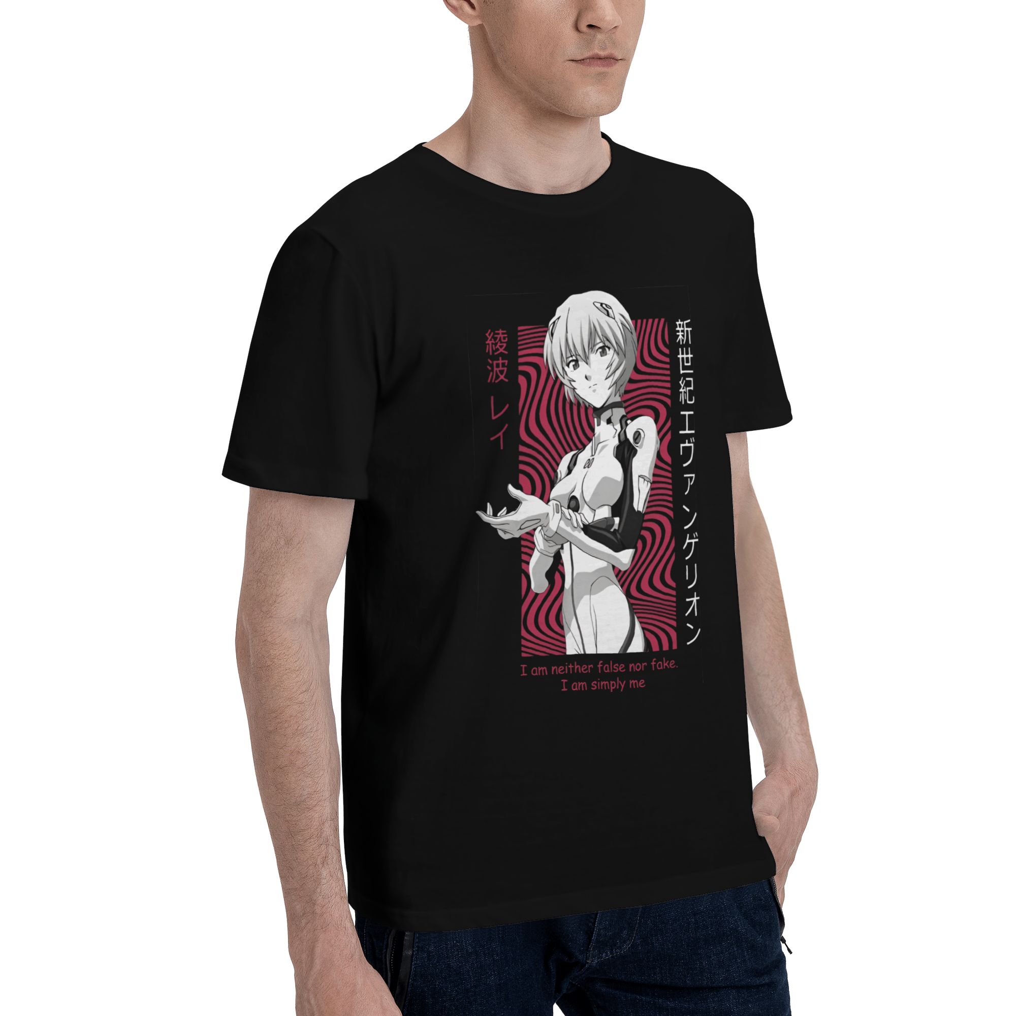 Men's E-Evangelions T-Shirt Fa - Anime Cosplay Idea recension och pris