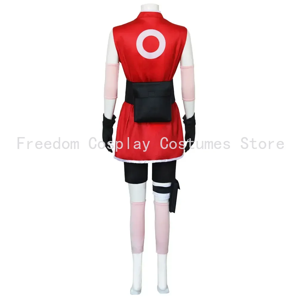 Anime Haruno Sakura Cosplay Sh - Anime Cosplay Ninja recension och pris