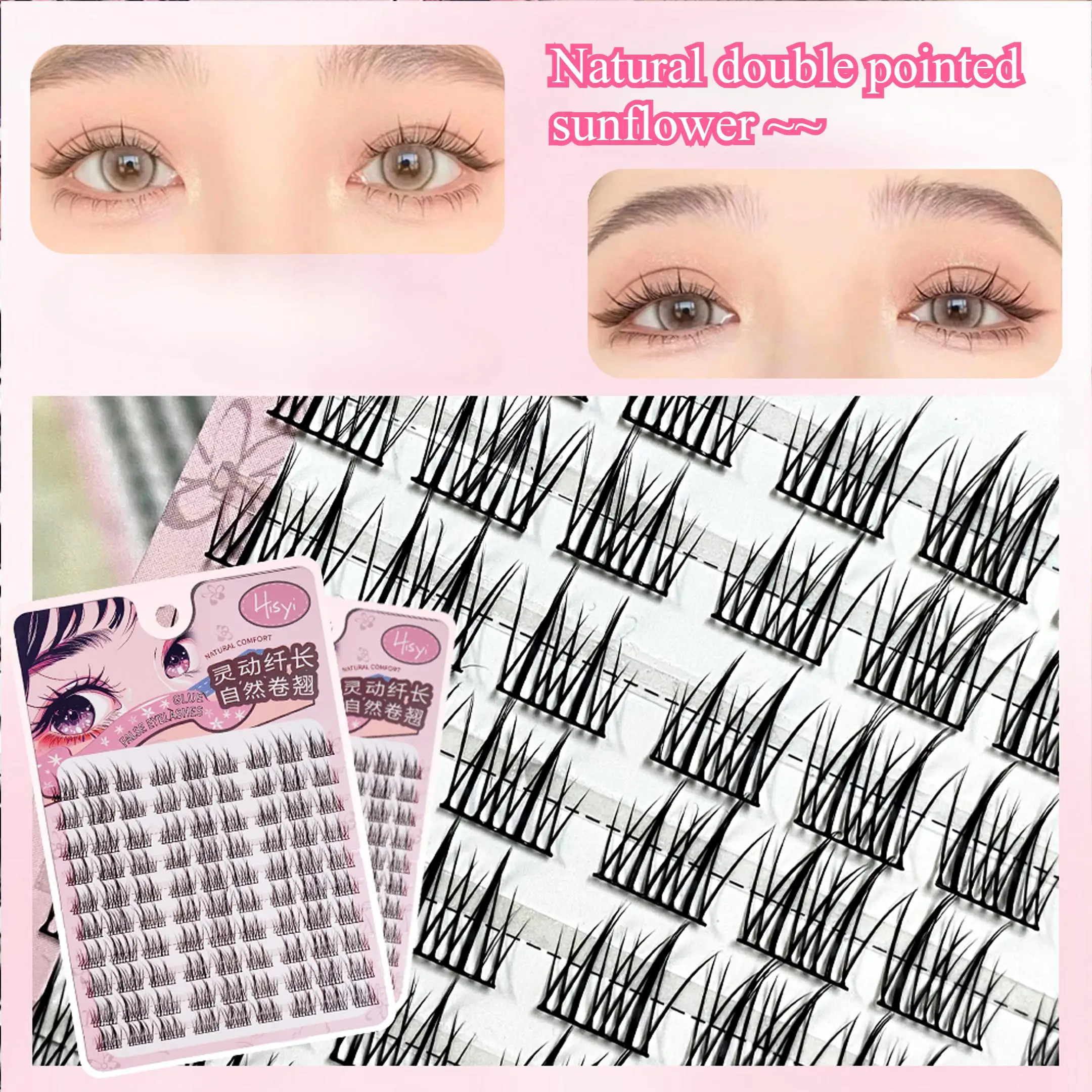 HISYI five optional Natural Ca - Anime Cosplay Lashes recension och pris