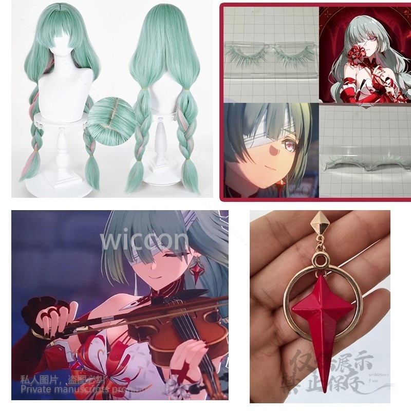Anime Phrolova Cosplay Wig Gre - Anime Cosplay Costumes recension och pris