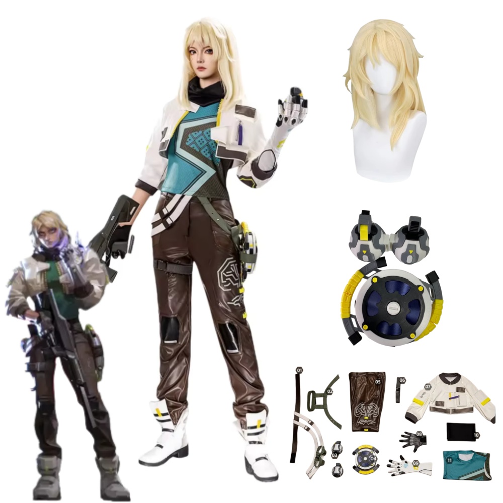 Deadlock Cosplay Costume Props - Cosplay Anime Women recension och pris