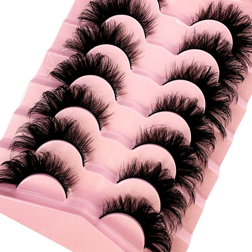 NEW Cat Eye Eyelashes 5D Natur - Anime Cosplay Lashes recension och pris