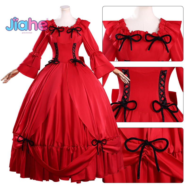 Scarlett Cosplay Costume May I - Anime Cosplay Red recension och pris
