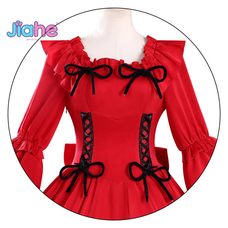 Scarlett Cosplay Costume May I - Anime Cosplay Red recension och pris