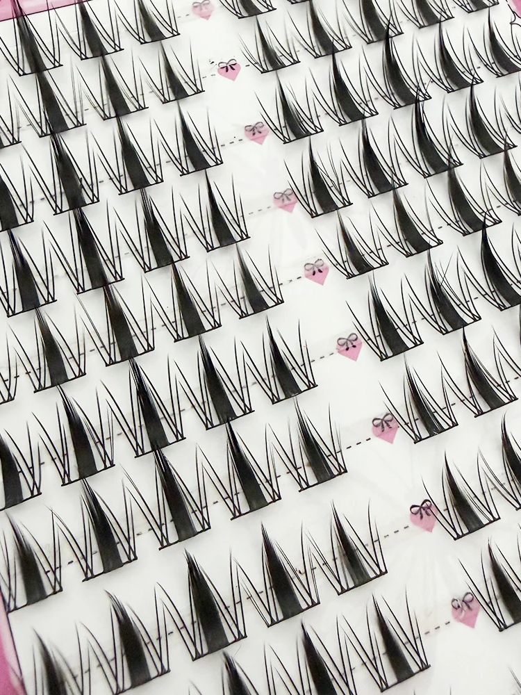 DIY Self-Adhesive Cluster Lash - Anime Cosplay Lashes recension och pris