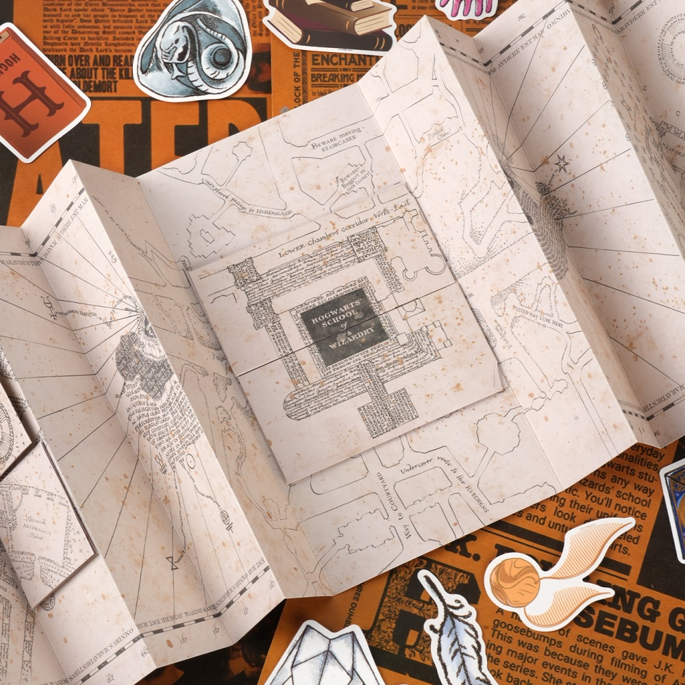1PC Map Of The Marauder's Scho - Anime Cosplay Roleplay recension och pris